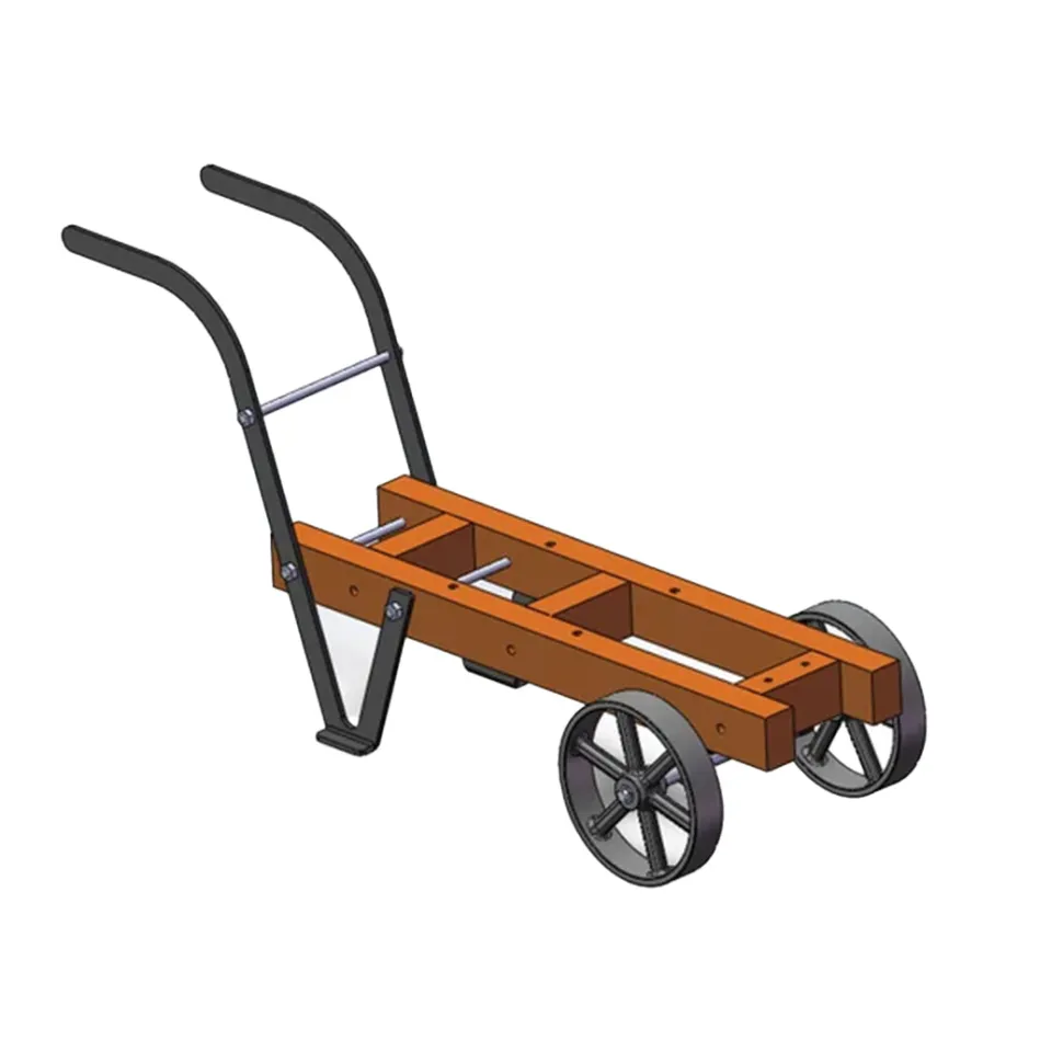 Custom Handcart Frame for RETROL & OKMO D Type Stationary Gasoline Engine Model Centennial Anniversary Edition