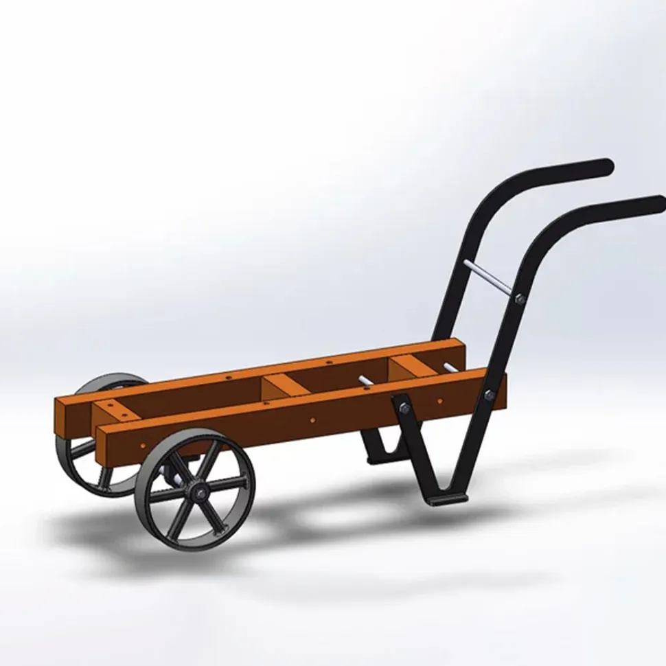 Custom Handcart Frame for RETROL & OKMO D Type Stationary Gasoline Engine Model Centennial Anniversary Edition