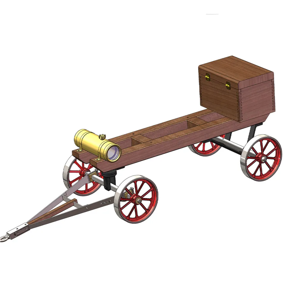 Custom Steering Cart for RETROL HM-01 Hit and Miss Engine Model