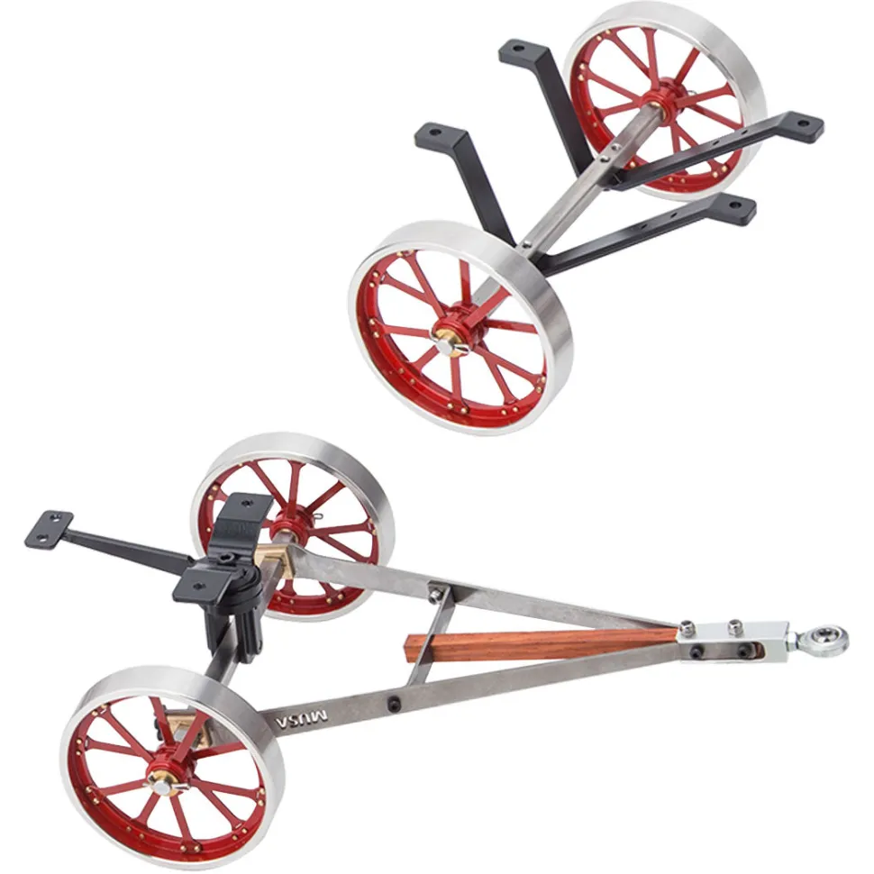Custom Steering Cart for RETROL HM-01 Hit and Miss Engine Model