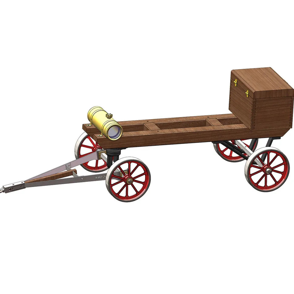 Custom Steering Cart for RETROL HM-01 Hit and Miss Engine Model