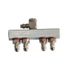 Custom 4-Way All-metal Oil Distributor Fuel by-pass Regulator for TOYAN FS-L400 14cc Inline 4 Cylinder Four-stroke Water-cooled Nitro Engine Model