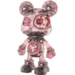 Cyborg Violence Bear 3D Metal Puzzle Model Building Kit High End Desktop Toy