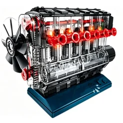 6-Cylinder Engine Model Kit-Build Your Own L6 Engine-L6 Engine Building Kit