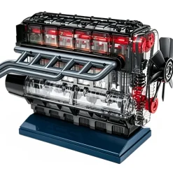 6-Cylinder Engine Model Kit-Build Your Own L6 Engine-L6 Engine Building Kit