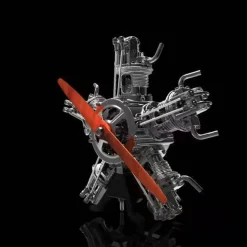 5 Cylinder Radial Engine Model Kit that Works - Build Your Own Radial Engine - TECHING 1: 6 Full Metal Radial Engine Model Kit 230+Pcs