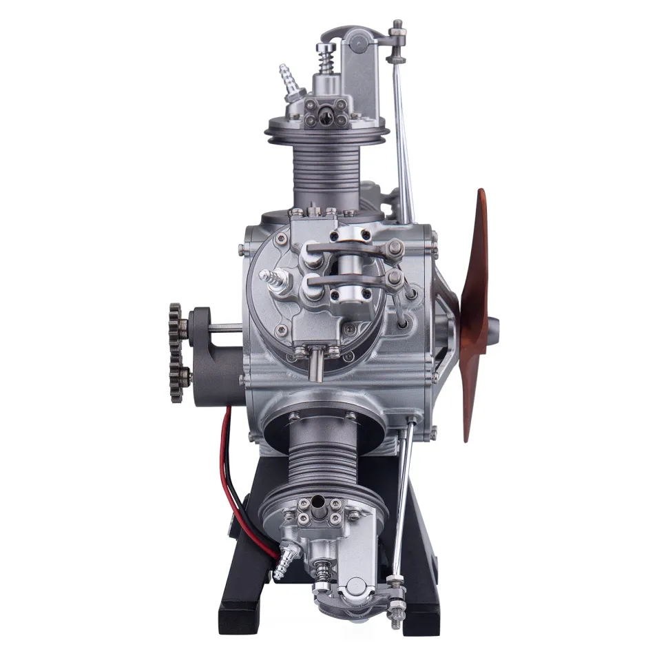 5 Cylinder Radial Engine Model Kit that Works - Build Your Own Radial Engine - TECHING 1: 6 Full Metal Radial Engine Model Kit 230+Pcs