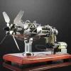 16 Cylinder Stirling Engine Model Gas Powered Stirling Engine Collection Toy Gift