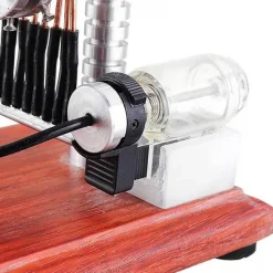 16 Cylinder Stirling Engine with Quartz Tube Collection Gift for Engineer-Upgrade