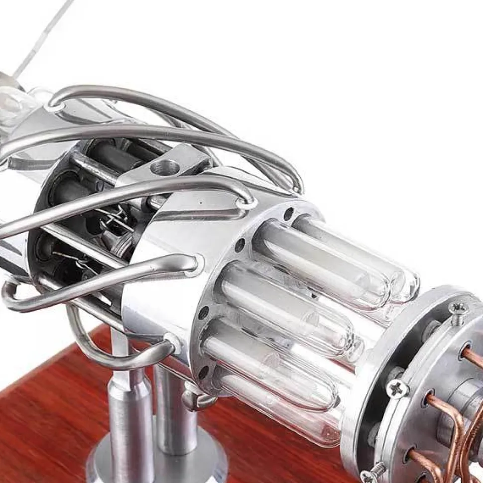 16 Cylinder Stirling Engine with Quartz Tube Collection Gift for Engineer-Upgrade
