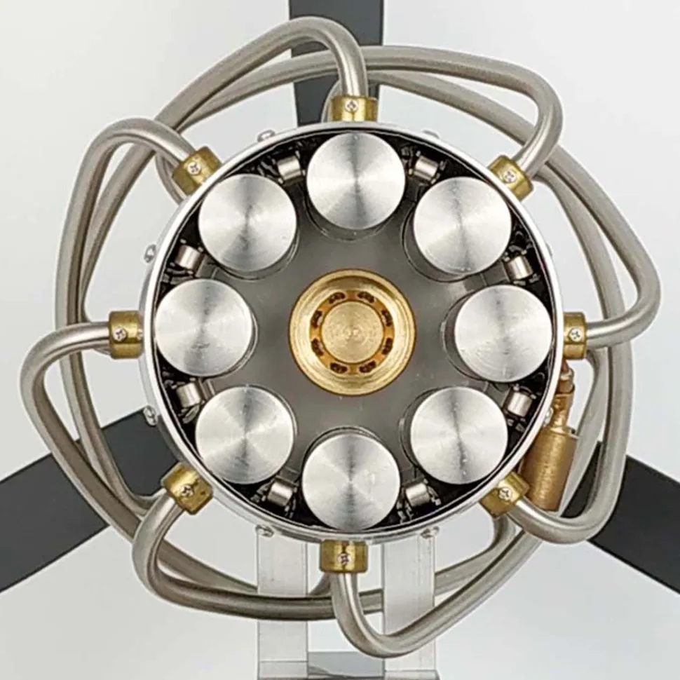 16 Cylinder Swash Plate Engine Stirling Engine Model Physics Educational Toys
