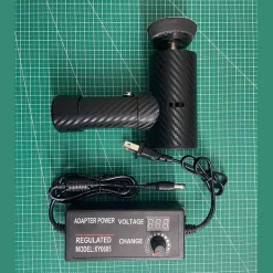 DC 5.5x2.1 Interface 24V 120W Stepless Speed Power Supply Mini Grinder