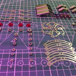 3D DIY Mechanical Dolphin Steampunk Metal Assembly Model Bionic Oceanic Creature Creative Desk Ornament