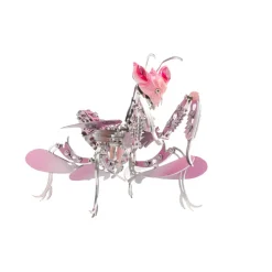 3D DIY Mechanical Orchid Mantis Metal Insect Model Kit - 100+PCS