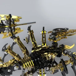 3D DIY Mechanical Punk Scorpion Animal Metal Puzzle Model Assembly Toy Creative Ornament