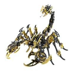 3D DIY Mechanical Punk Scorpion Animal Metal Puzzle Model Assembly Toy Creative Ornament