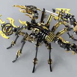 3D DIY Mechanical Punk Scorpion Animal Metal Puzzle Model Assembly Toy Creative Ornament