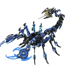 3D DIY Mechanical Punk Scorpion Animal Metal Puzzle Model Assembly Toy Creative Ornament