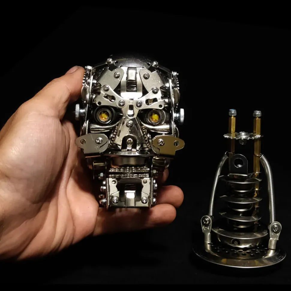 3D DIY Metal Assembly Skeleton Model Creative Trendy Decoration Model Toy Gift