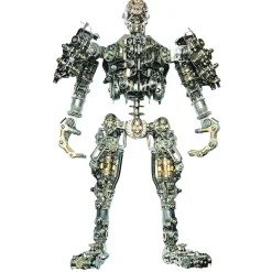 3D DIY Metal Futuristic Mech Skeleton Model Kit, Creative Trendy Display-1250PCS