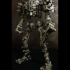 3D DIY Metal Futuristic Mech Skeleton Model Kit, Creative Trendy Display-1250PCS