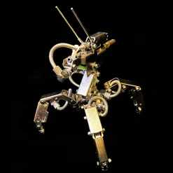 3D DIY MINI-1 Metal Future Mechanical Assembly Model Creative Ornament