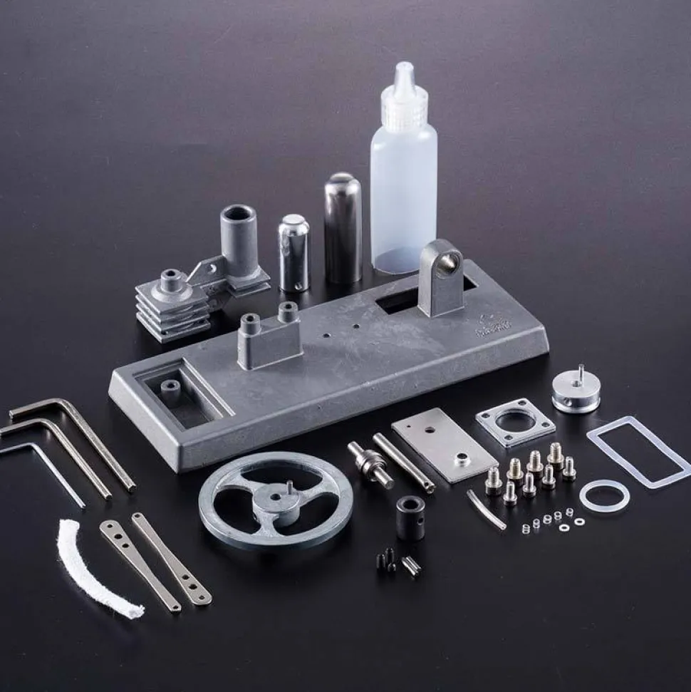 Desktop Stirling Engine Kit All-metal Stirling Engine DIY Kit Set Toy - Enginediy