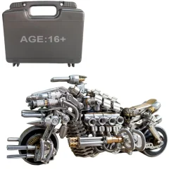 Desperate Pursuit Motorcycle 3D DIY Metal Assembly Model Creative Ornament