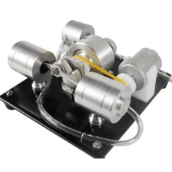 DIY Assembly Steam Engine Kit Model Science Experiment with Electric Generator