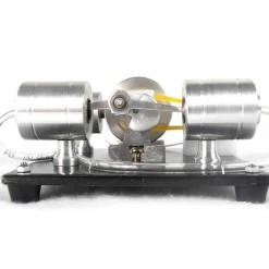 DIY Assembly Steam Engine Kit Model Science Experiment with Electric Generator