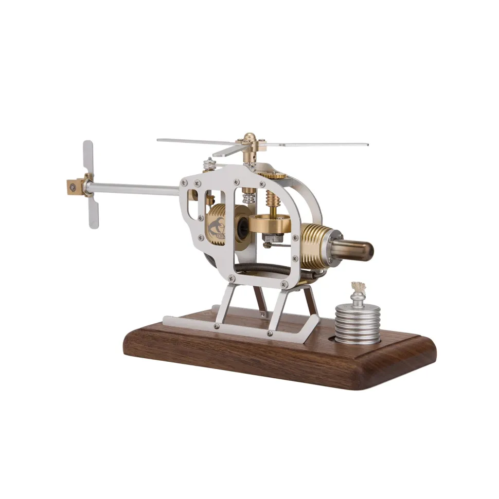 DIY Helicopter Model Kit Parts Working Hot Air Stirling Engine Kit-Stirling Engine Model That Works