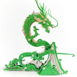 DIY Mechanical Chinese Dragon Metal Assembly Toy Creative Ornament to Build-92 Pieces