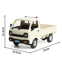 DIY WPL D12mini 1/16 2.4Ghz RC Car Mini-truck Mini-van