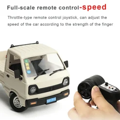 DIY WPL D12mini 1/16 2.4Ghz RC Car Mini-truck Mini-van