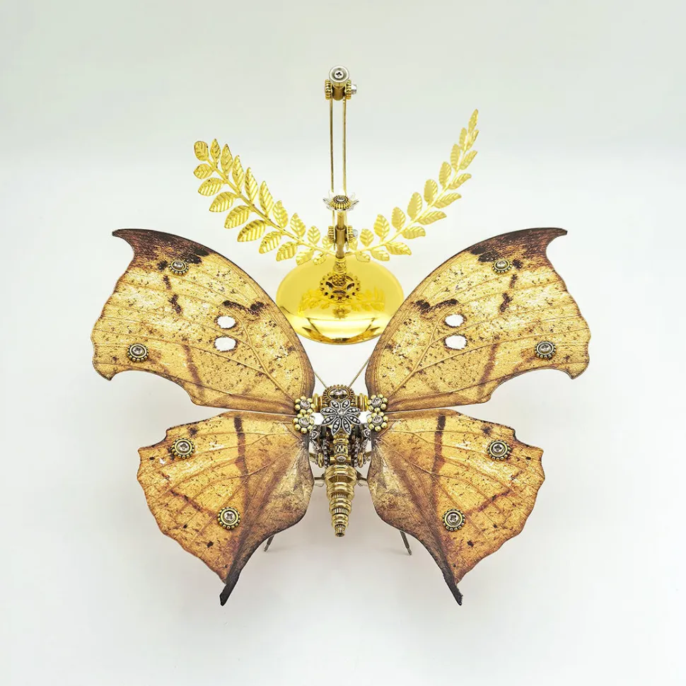 3D Mechanical Butterfly Assembly Model Kit for Art Collectors