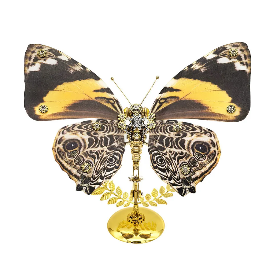 3D Mechanical Butterfly Assembly Model Kit for Art Collectors
