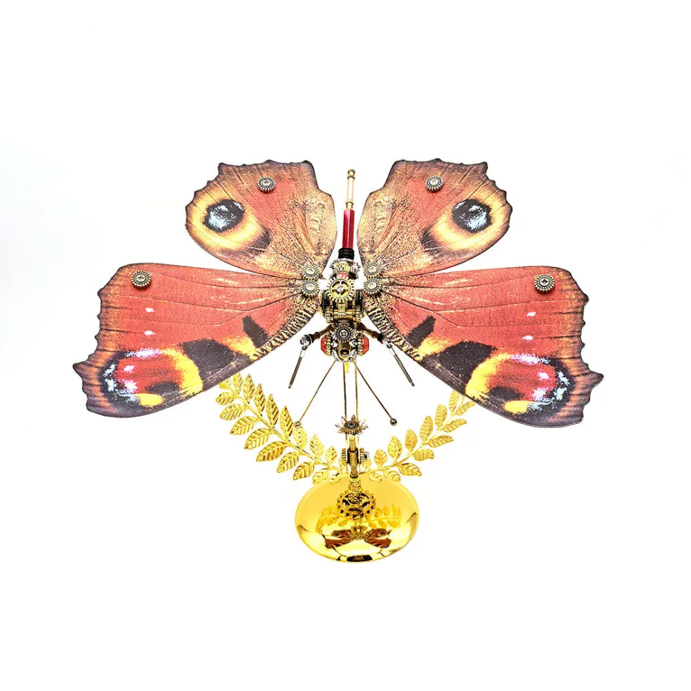 3D Mechanical Butterfly Assembly Model Kit for Art Collectors