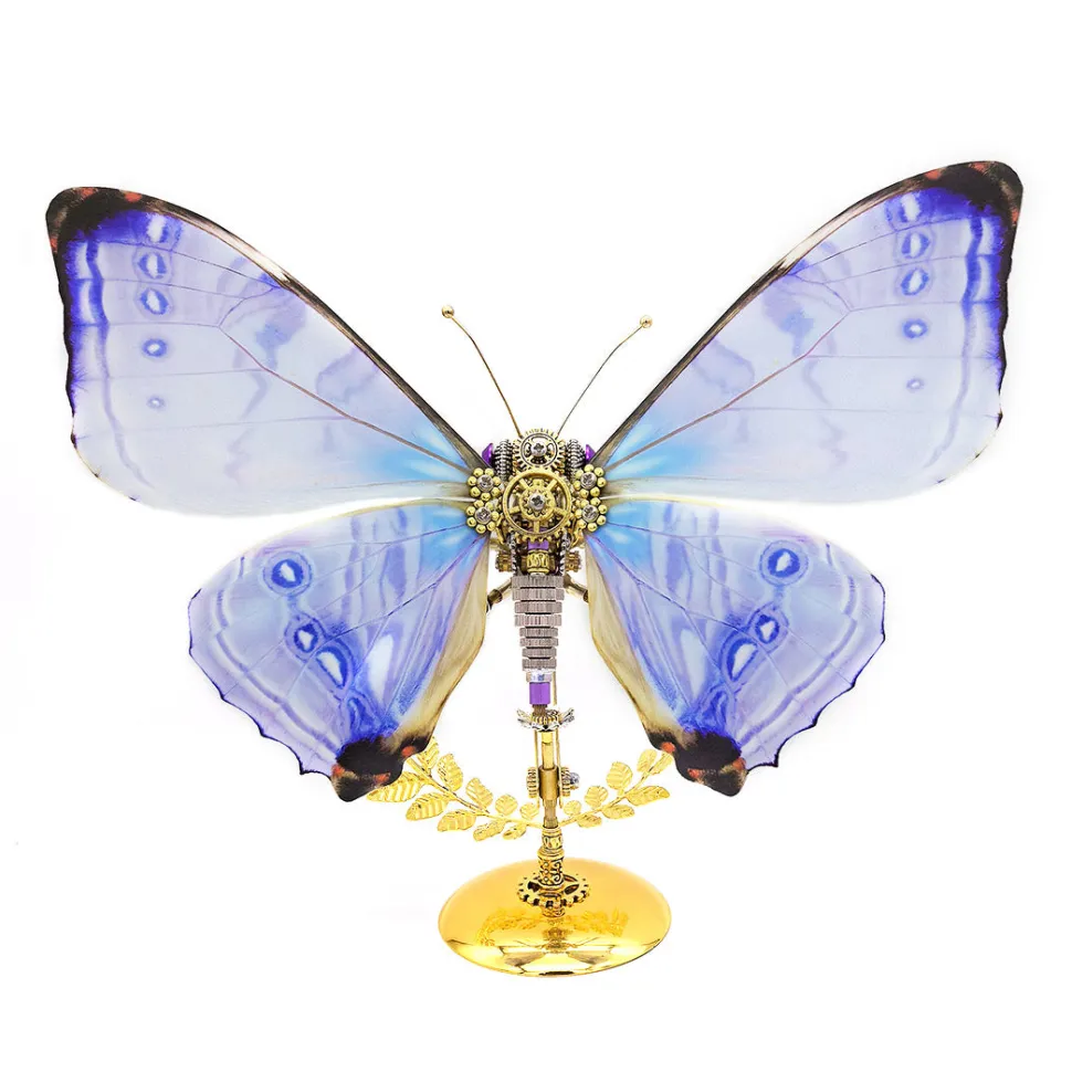 3D Mechanical Butterfly Assembly Model Kit for Art Collectors