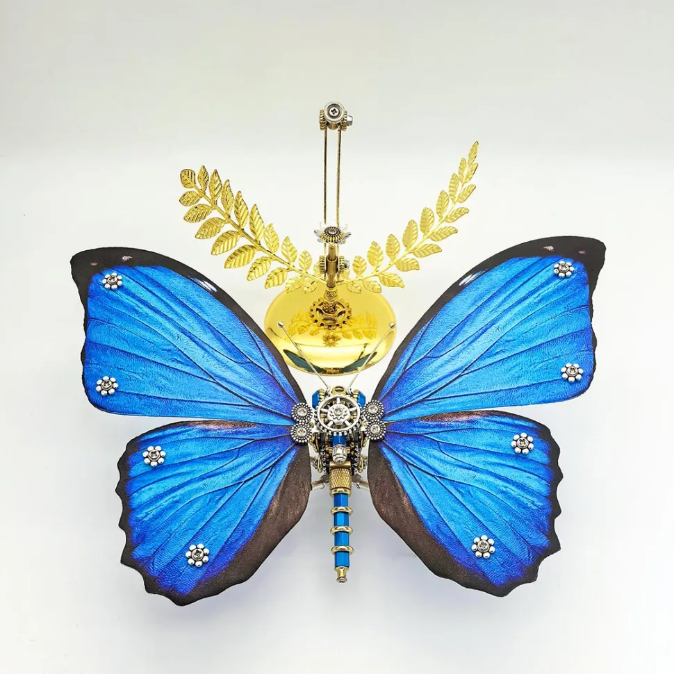 3D Mechanical Butterfly Assembly Model Kit for Art Collectors
