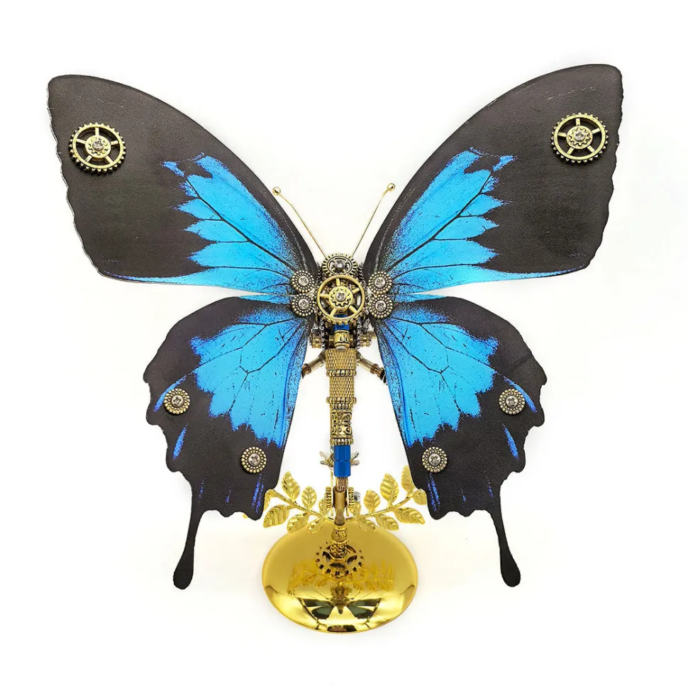 3D Mechanical Butterfly Assembly Model Kit for Art Collectors
