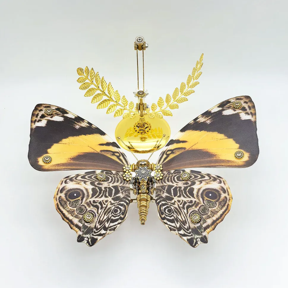 3D Mechanical Butterfly Assembly Model Kit for Art Collectors