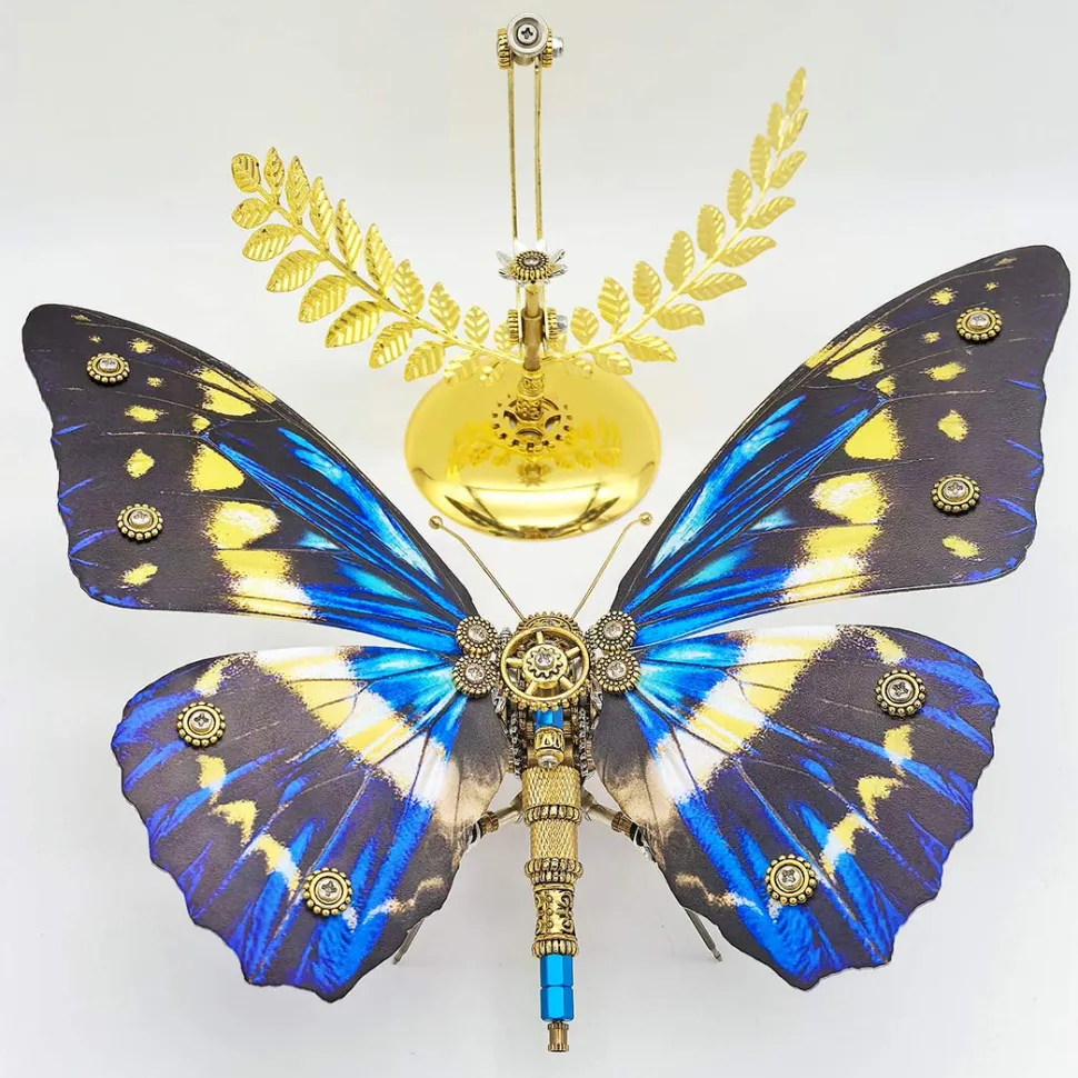 3D Mechanical Butterfly Assembly Model Kit for Art Collectors