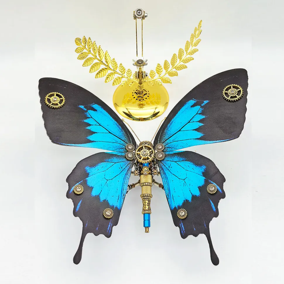 3D Mechanical Butterfly Assembly Model Kit for Art Collectors