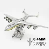 3D Metal AN-225 MRIYA Aircraft Model Kit, Collectible Desktop Display for Aviation Lovers-270PCS