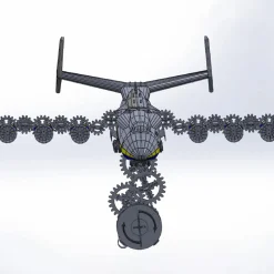 3D Metal AN-225 MRIYA Aircraft Model Kit, Collectible Desktop Display for Aviation Lovers-270PCS
