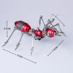3D Metal Ant Model Kits, DIY Metal Puzzle, Assemble Model Jigsaw Kits-100 PCS