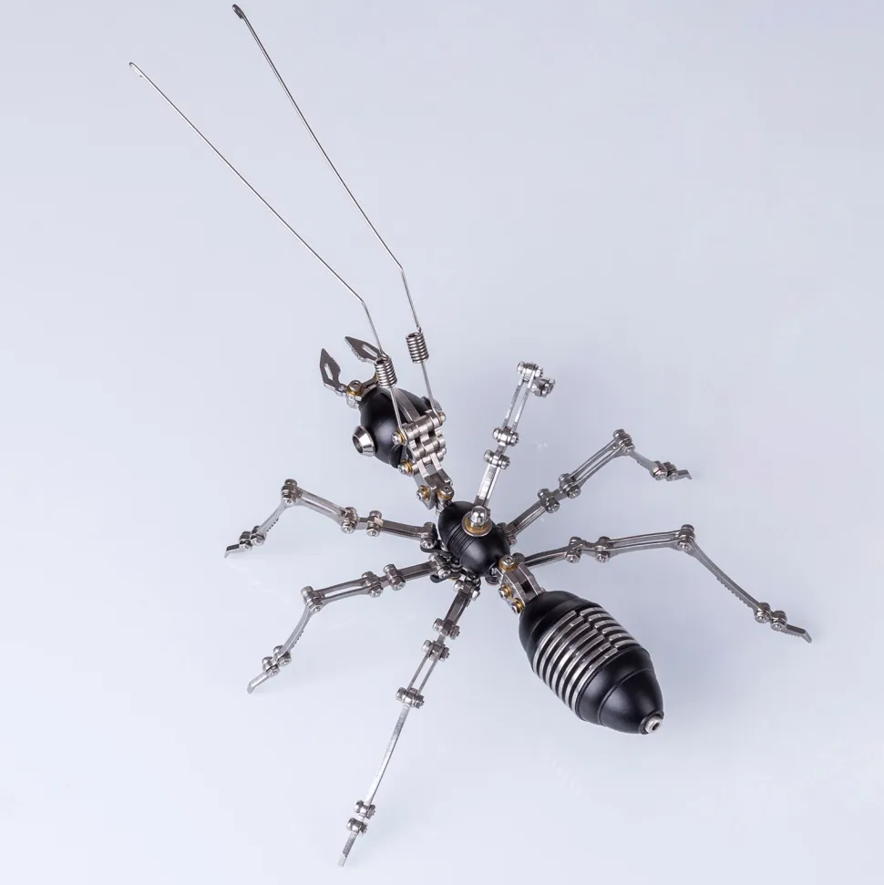 3D Metal Ant Model Kits, DIY Metal Puzzle, Assemble Model Jigsaw Kits-100 PCS