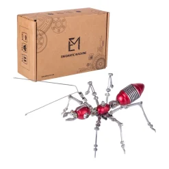 3D Metal Ant Model Kits, DIY Metal Puzzle, Assemble Model Jigsaw Kits-100 PCS
