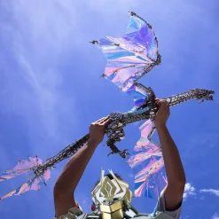 3D Metal Bloodthirsty Aurora Dragon Assembly Model Kit