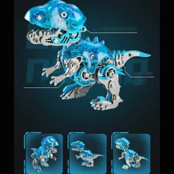 3D Metal DIY Mechanical Cute Dinosaur Model Kits Gift for Kids